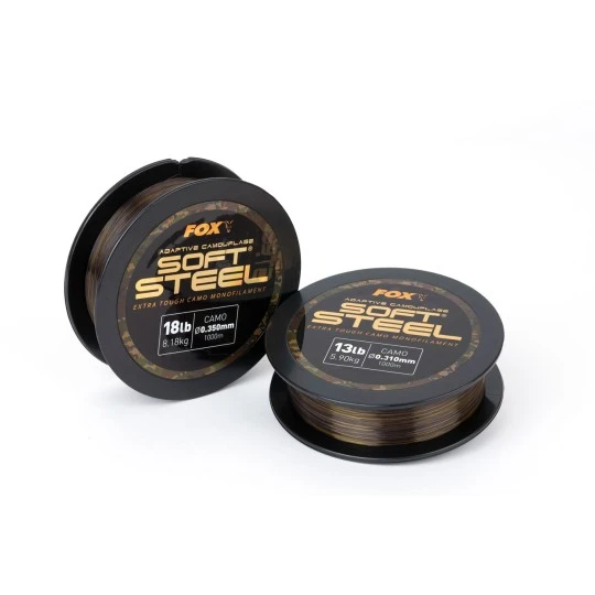 FOX Adaptive Camouflage Soft Steel 23lb 0.41mm 2 FOX Adaptive Camouflage Soft Steel 23lb 0.41mm - Afbeelding 2