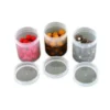 FOX Bait Tubs Full Size Clear 6st.