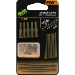 FOX EDGES™ Zig Lead Clip Kit - Trans Khaki