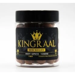 KINGRAAL Mini Boilies Hot Spice 10mm 50gr -Winkel Voor Visbenodigdheden kingraal mini boilies hot spice 10mm 50gr km56 hookbaits 2