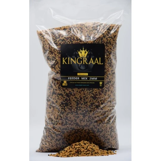 KINGRAAL Pellets Feeder Mix 2mm - 2kg 1 KINGRAAL Pellets Feeder Mix 2mm - 2kg