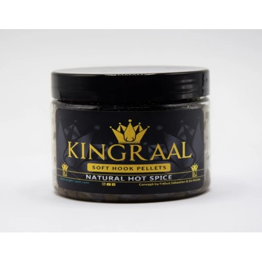 KINGRAAL Soft Hook Pellet 4mm Natural Hot Spice 100gr 2 KINGRAAL Soft Hook Pellet 4mm Natural Hot Spice 100gr - Afbeelding 2