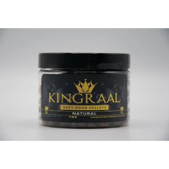 KINGRAAL Soft Hook Pellet 6mm Natural 100gr 2 KINGRAAL Soft Hook Pellet 6mm Natural 100gr - Afbeelding 2