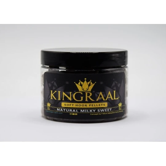 KINGRAAL Soft Hook Pellet 6mm Natural Milky Sweet 100gr 2 KINGRAAL Soft Hook Pellet 6mm Natural Milky Sweet 100gr - Afbeelding 2