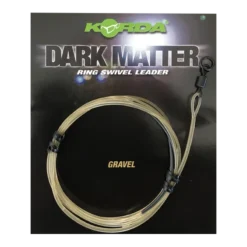 KORDA Dark Matter Leader 50cm Ring Swivel