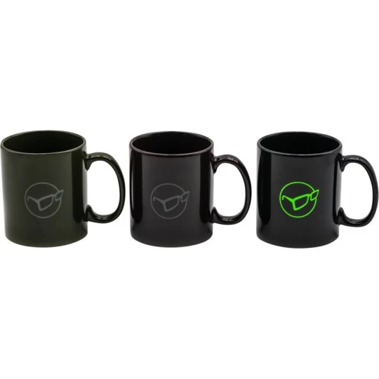KORDA Mug Glasses Logo Black 2 KORDA Mug Glasses Logo Black - Afbeelding 2
