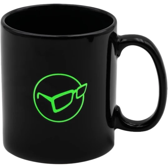KORDA Mug Glasses Logo Black 1 KORDA Mug Glasses Logo Black