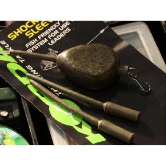 KORDA Shockleader Sleeves Weedy Green 4 KORDA Shockleader Sleeves Weedy Green - Afbeelding 4