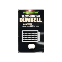 KORDA Slow Sinking Dumbell Banoffee White