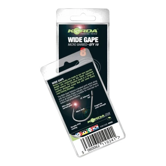 KORDA Wide Gape Micro-Barbed 2 KORDA Wide Gape Micro-Barbed - Afbeelding 2
