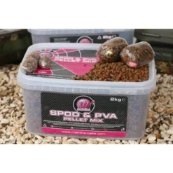 MAINLINE Spod & PVA Pellet Mix 2kg -Winkel Voor Visbenodigdheden mainline spod pva pellet mix 2kg m06007 pellets 5