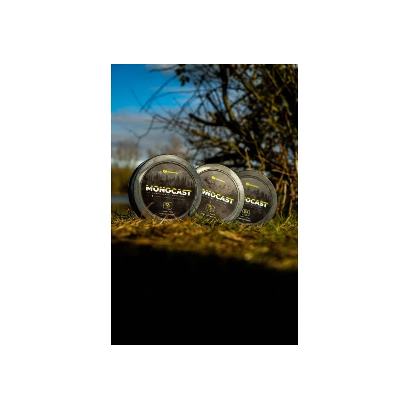 RIDGEMONKEY Monocast Monofilament Main Line / Low-Vis Green 7 RIDGEMONKEY Monocast Monofilament Main Line / Low-Vis Green - Afbeelding 7