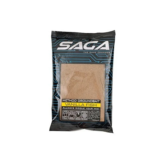 SPRO SAGA Method Groundbait Vanilla Fish / 900gr 1 SPRO SAGA Method Groundbait Vanilla Fish / 900gr