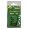 TNT Curved Shank Shrink Tube Camo Brown
